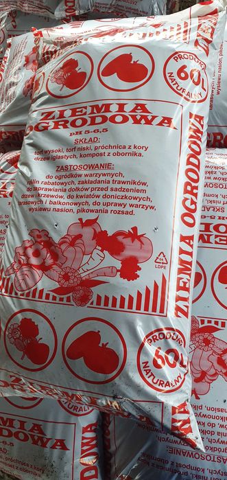 Ziemia Ogrodowa Kora Sosnowa Obornik Bydlęcy