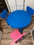 Stolik z krzesłami dla dzieci Mammut ikea