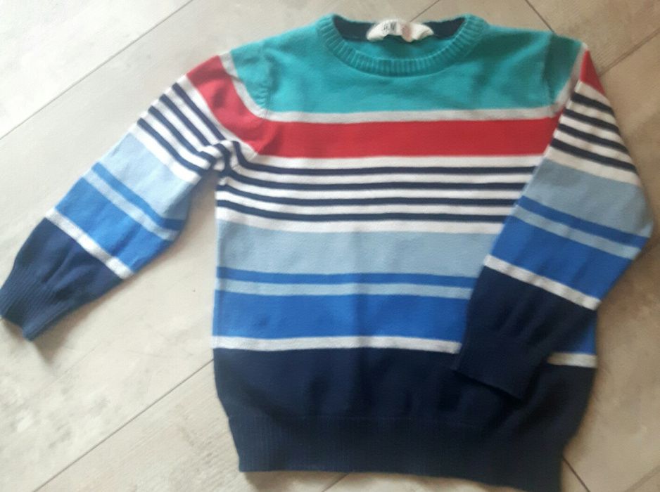 Sweter chłopięcy H&M 98/104