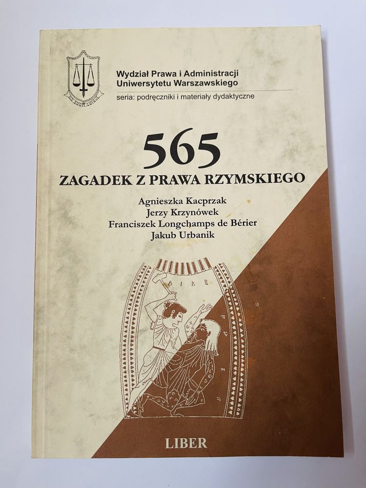 Rzymskie prawo prywatne + Prawo rzymskie repetyt + 565 zagadek z prawa