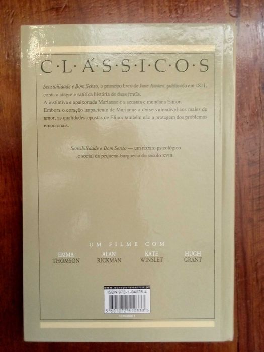 Jane Austen - Sensibilidade e bom senso