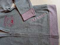 Bluza r.140 Zara  szara  HELLO Kitty rozpinana dziewczynka welur