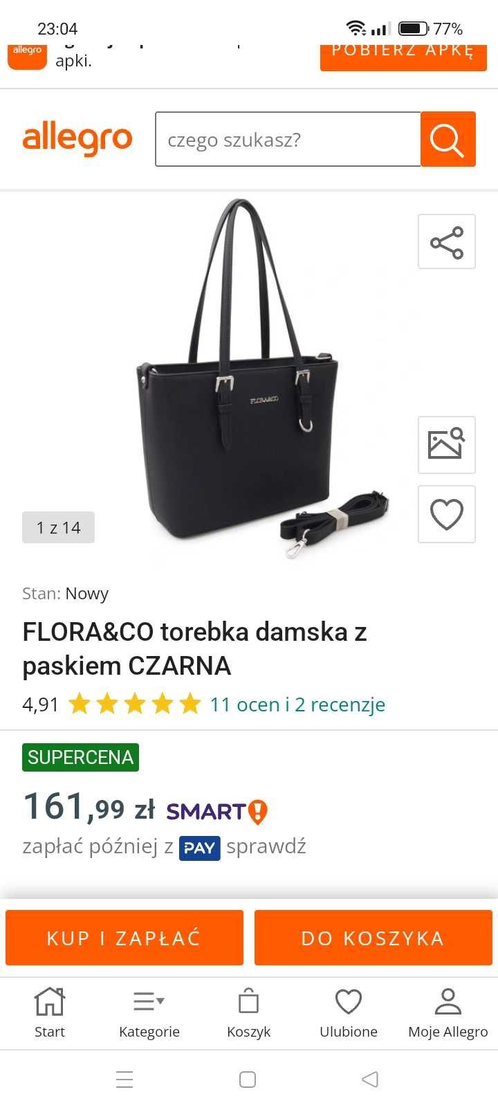 Torebka elegancka