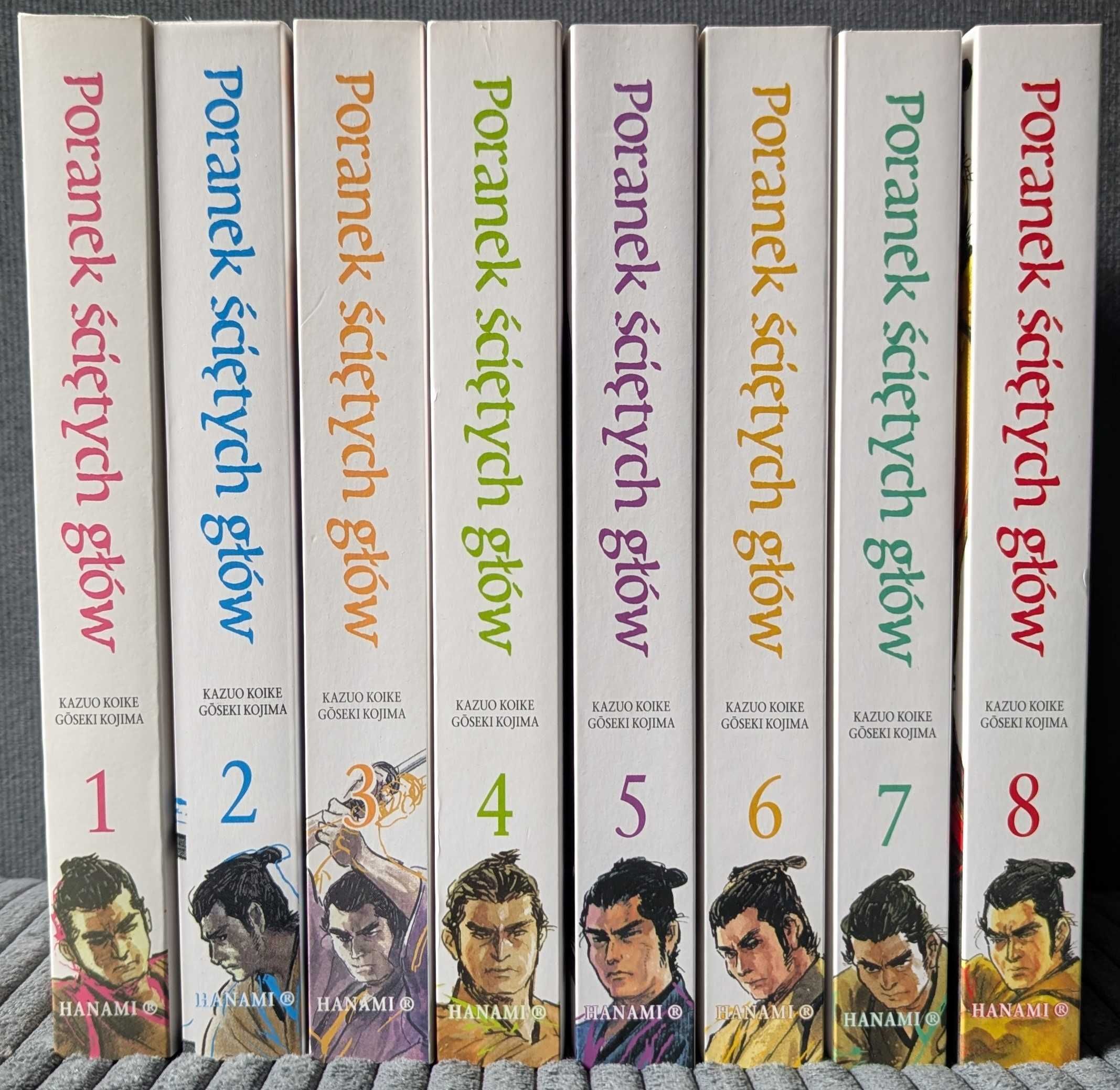 Poranek ściętych głów Tomy 1-8 Komplet