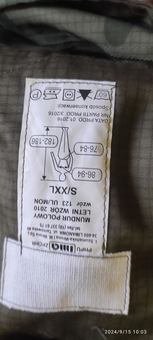 Mundur wojskowy polowy klasy mundurowe NOWY  wz 2010 wz 123  S/XXL