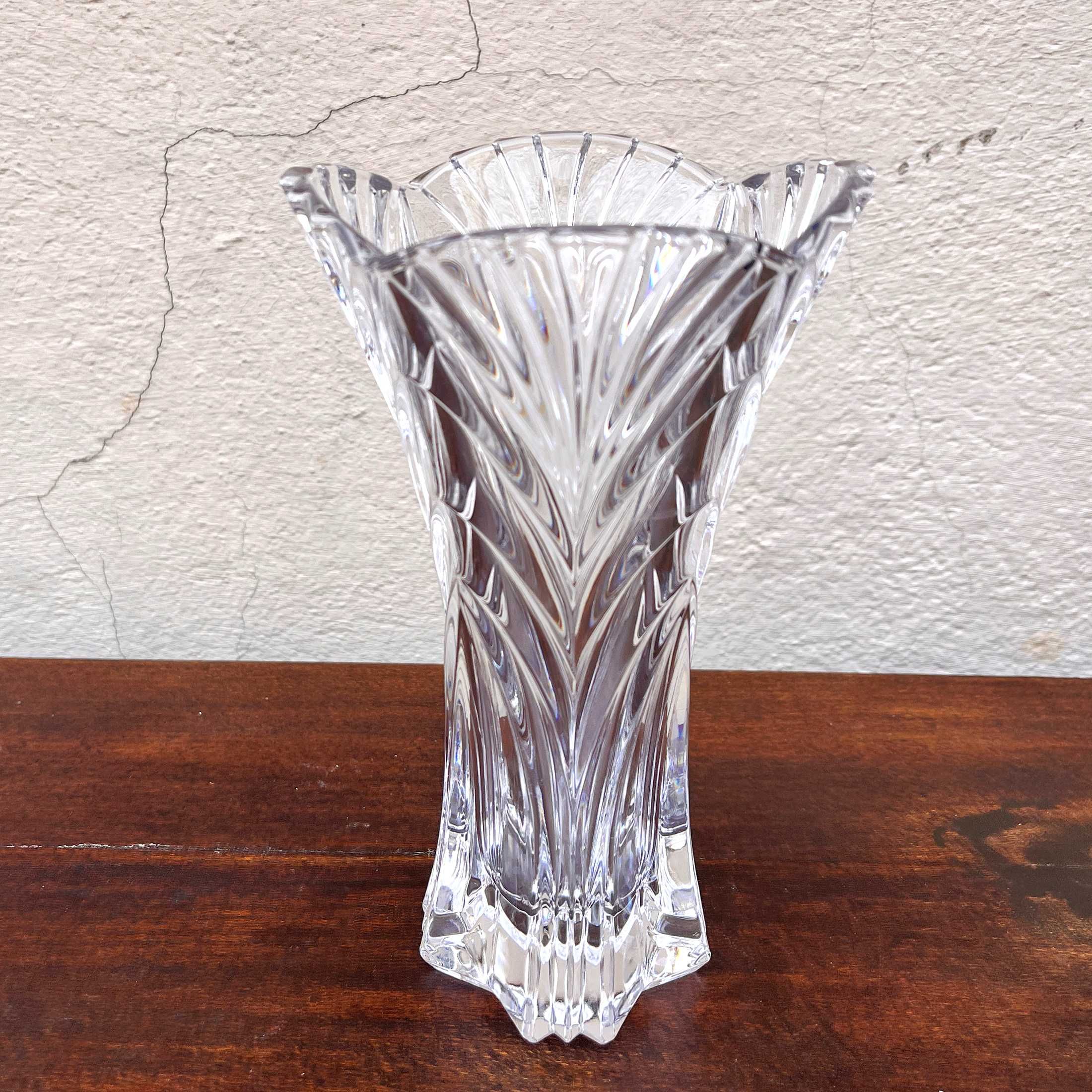 Kryształowy wazon, Noritake Bleikristall , Niemcy, lata 70.