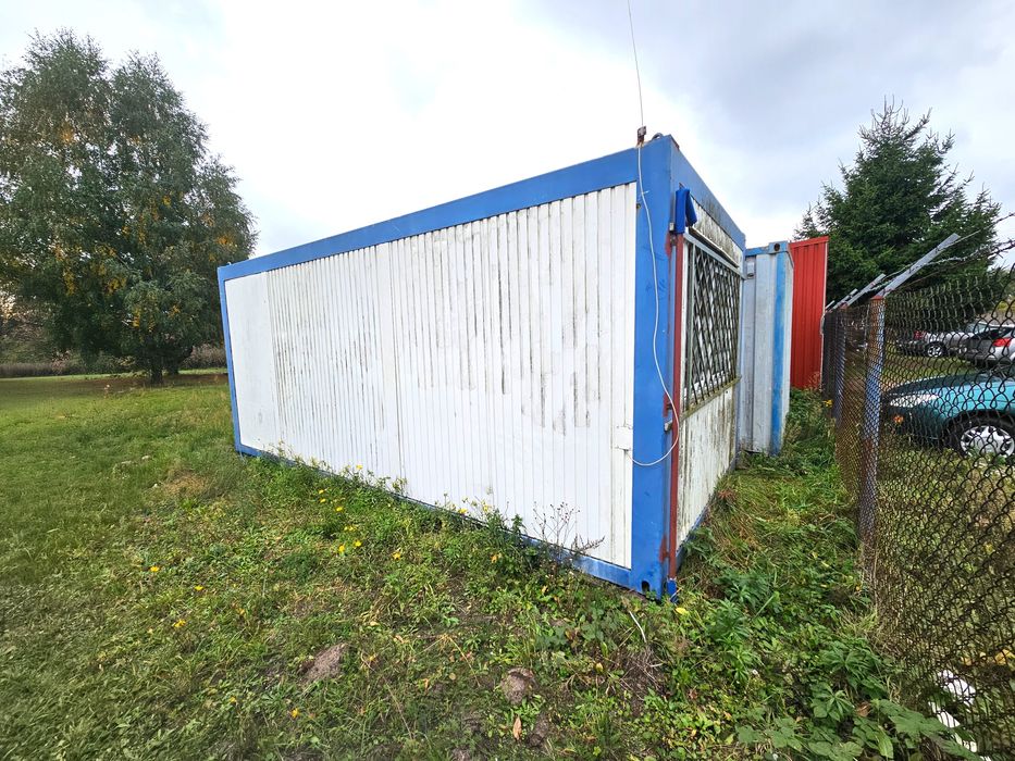 Kontener biurowy / budowlany / mieszkalny 3x6m – gotowy do użytku!