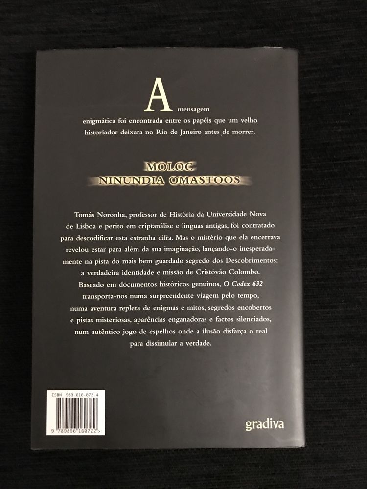 “O Codex 632” - José Rodrigues dos Santos
