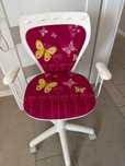 Fotel obrotowy dla dziewczynki MINISTYLE Butterfly