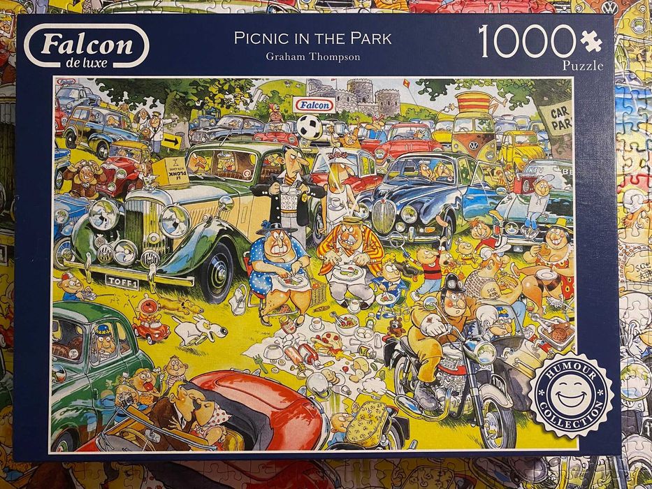 Puzzle Falcon Graham Thompson (Wasgij), Picnic in the Park, kompletne