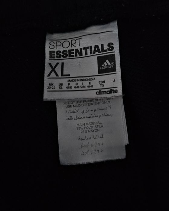 Spodnie Dresowe Adidas Baggy Dzwony Rozmiar XL Czarne Luźny krój Dres