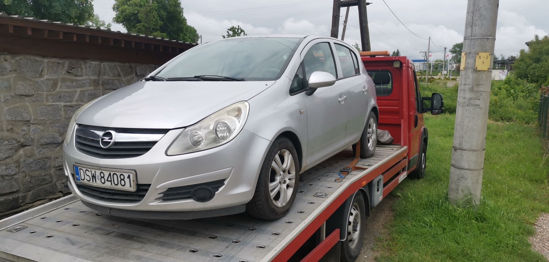 Opel Corsa d zarejestrowany