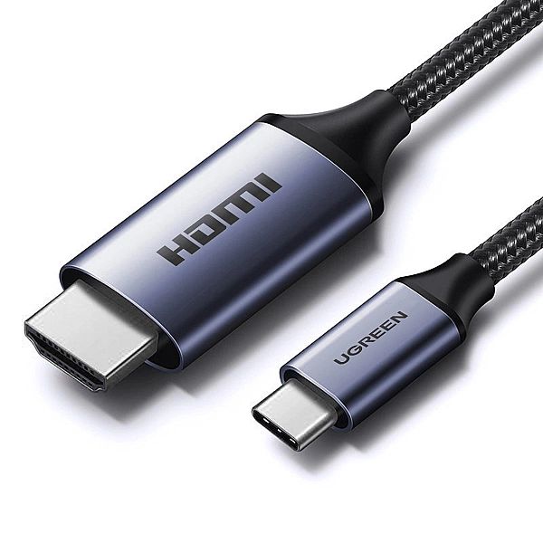 Kabel USB C - HDMI 2.1/8K 60Hz 1.5m Ugreen CM565 - szary