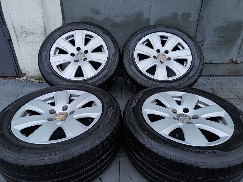 Oryginalne alufelgi 16 cali AUDI A6 C6 5x112 VW, Seat Skoda opony 2020
