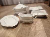 Porcelana Chodzież Iwona złoty pasek 27 elementów