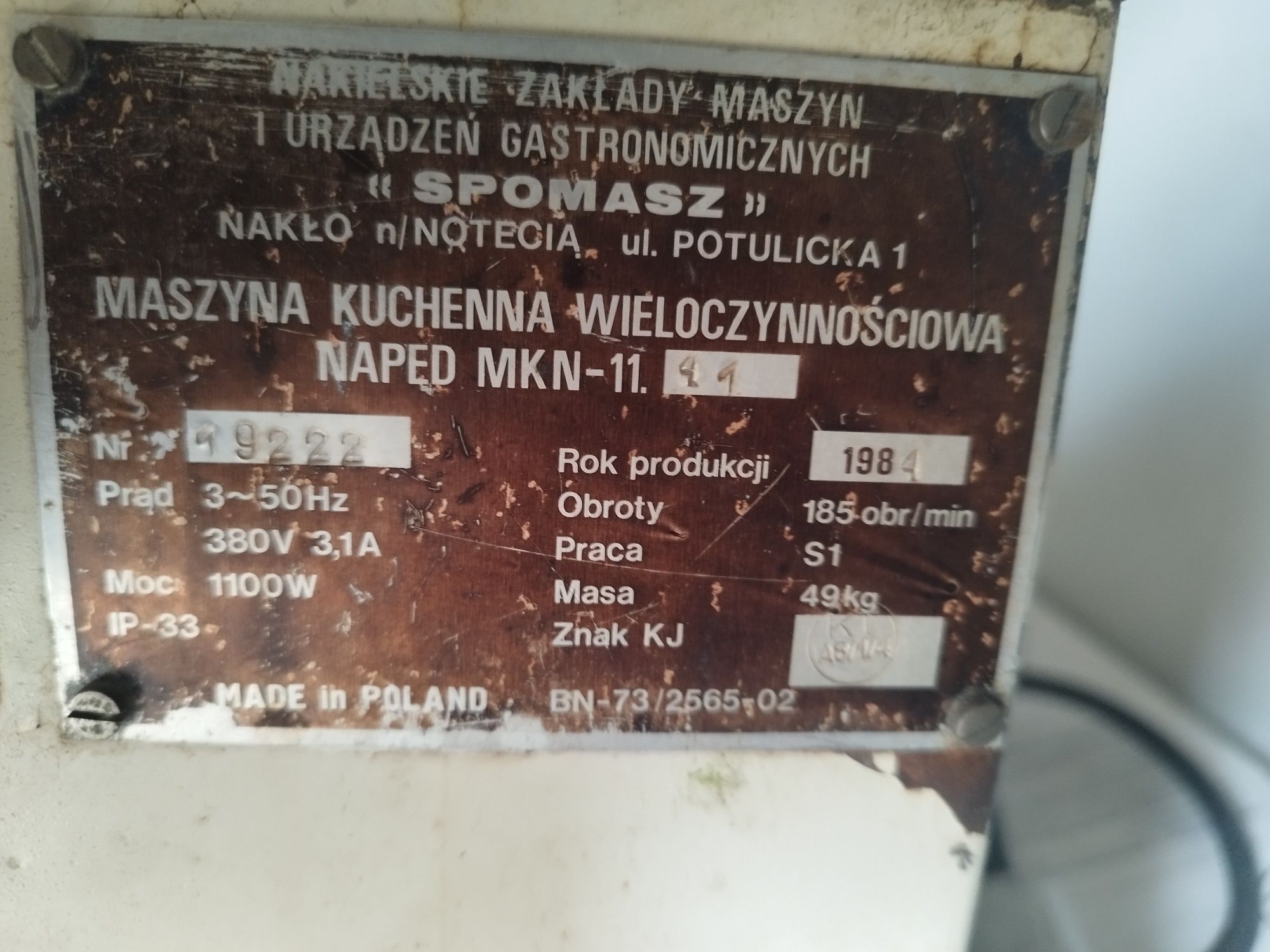 Wilk do mięsa Spomasz NMK 110