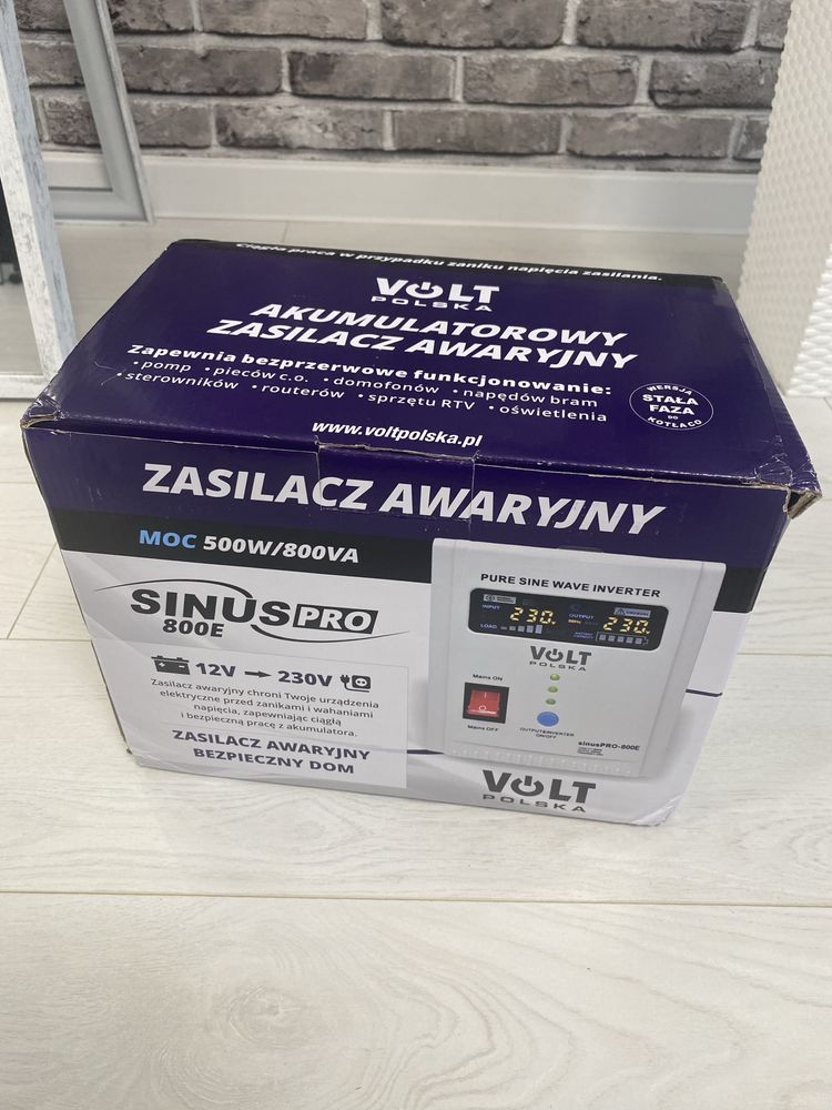 Перетворювач напруги ДБЖ Volt Polska sinus PRO-800E