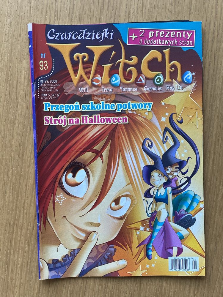 W.I.T.C.H. komiks, czasopismo, gazeta - nr 93