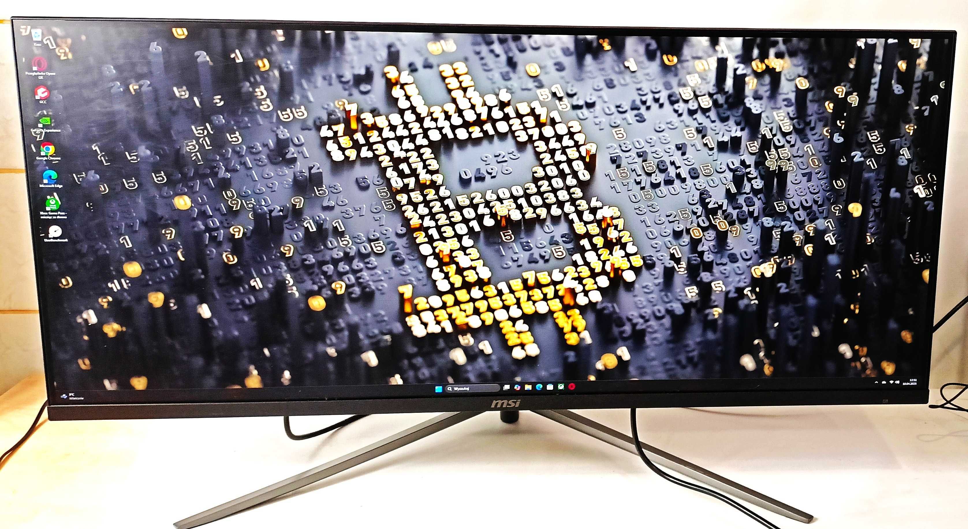 Monitor LED MSI MAG401QR 40 " 3440 x 1440 px IPS / PLS