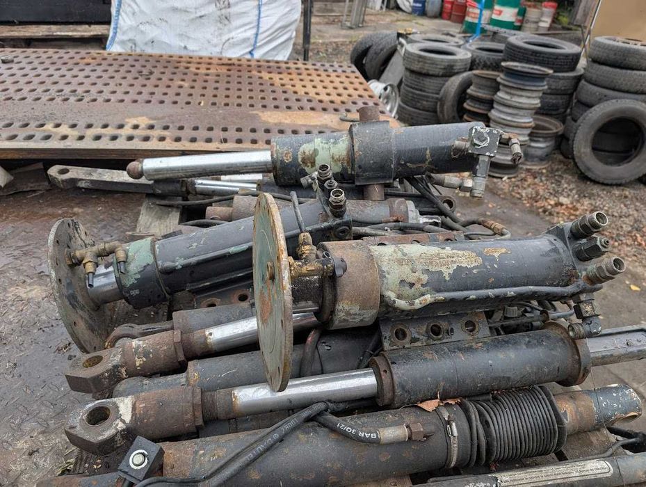 Siłownik hydrauliczny prasa cięgno łuparka, różne