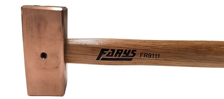 Miedziany Młotek Kwadratowy 30x30 500 Gr Farys Fr9111