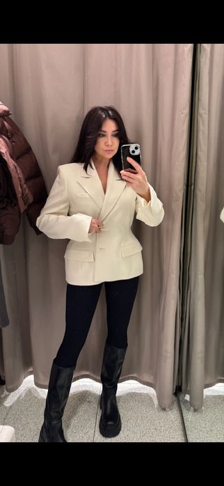 Zara блейзер пиджак песочные часы