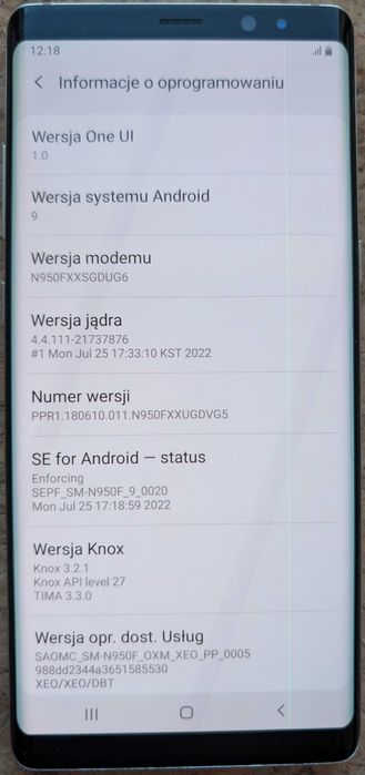 Samsung Galaxy Note 8 SM-N950F