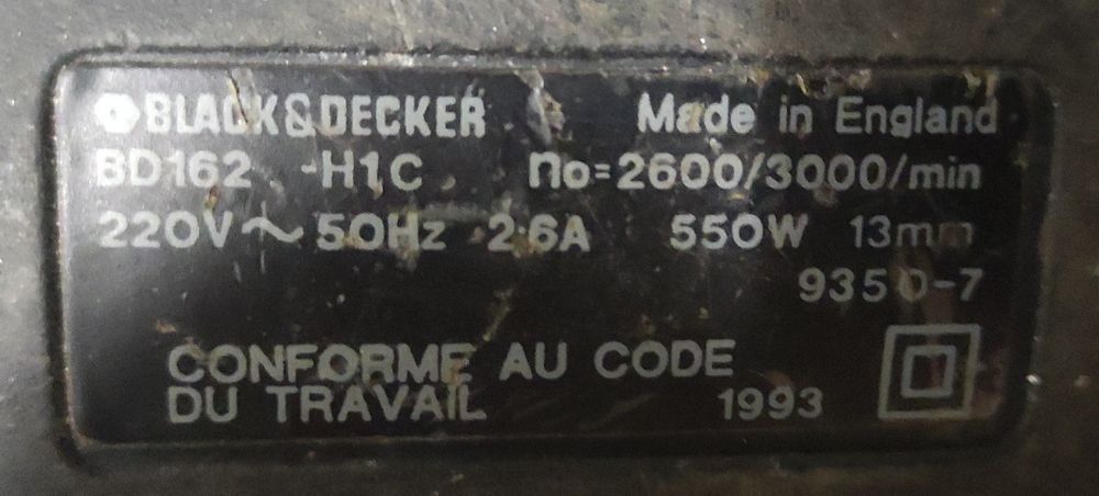 Berbequim Black & Decker