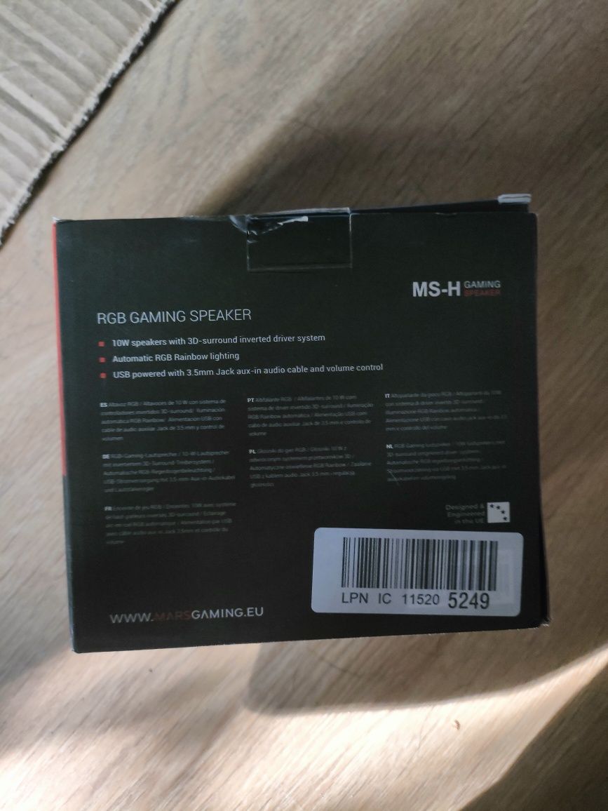 Mars gaming MSH speakers głośniki do komputera