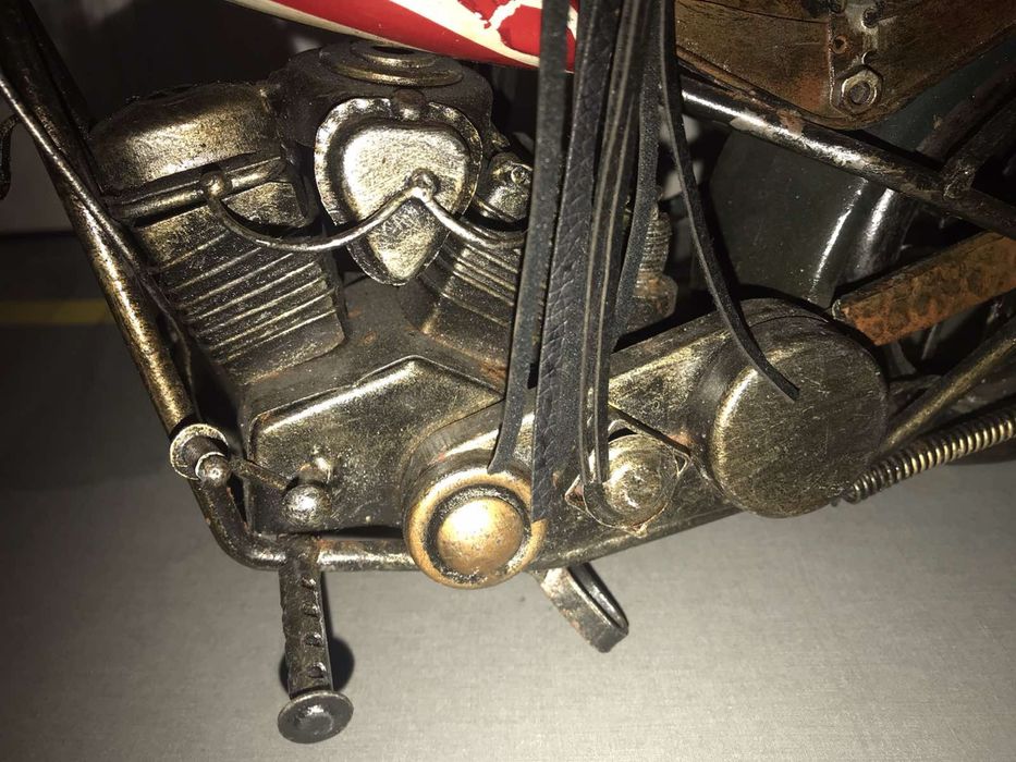 Колекційна модель байка Harley Davidson Капітан Америка