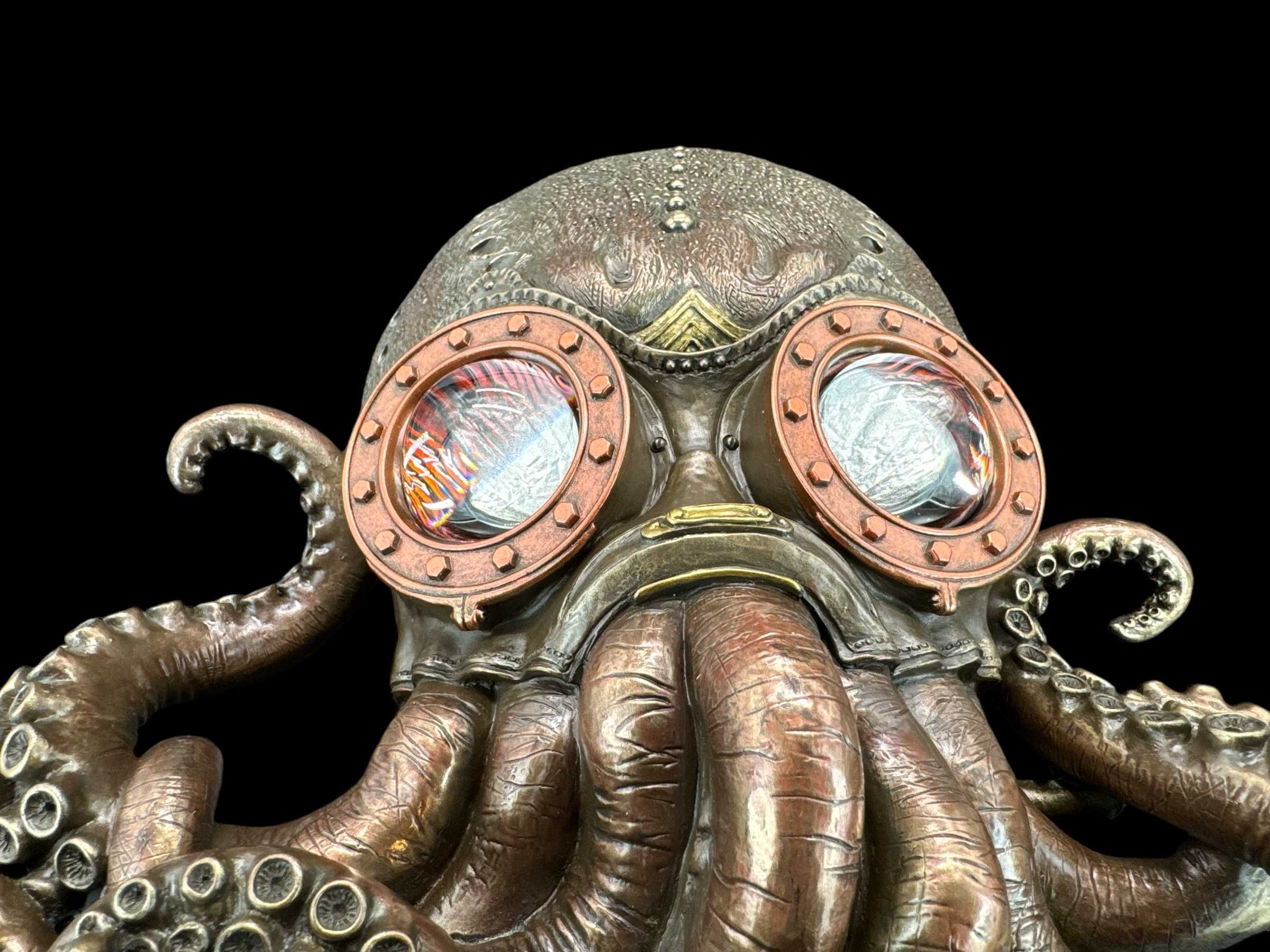 Steampunk Ośmiornica Na Ścianę Zawieszka Veronese (Wu76559a4)
