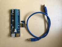 Karta rozszerzająca PCI-E Riser PCI E Express 1X do 16X adapter