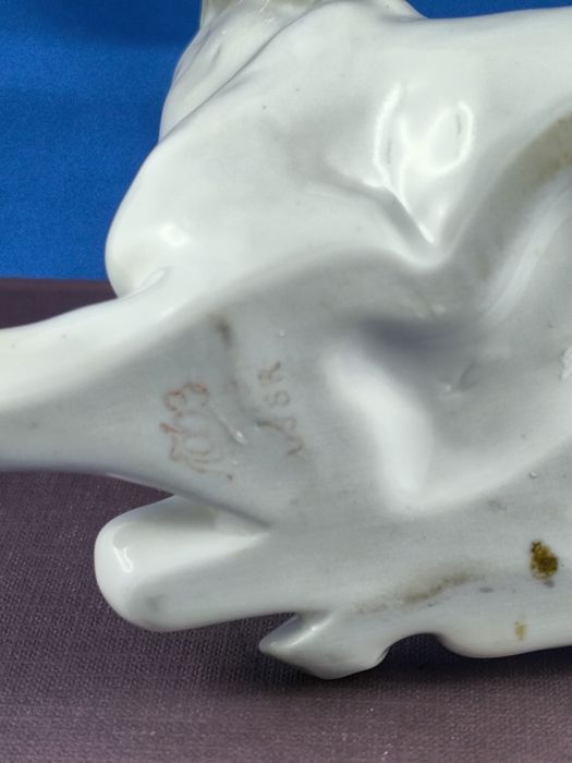 Źrebak Łomonosow LFZ #porcelana #ozdoba #ZSRR #Rosja #prezent