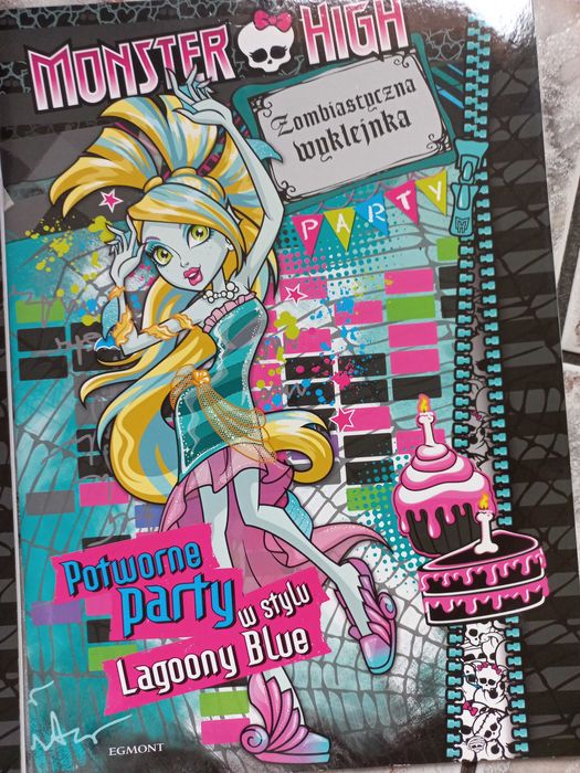 Monster High - Zombiastyczna wyklejanka - Potworne party