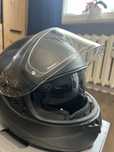Kask integralny lazer pinlock blenda czarny mat xxl