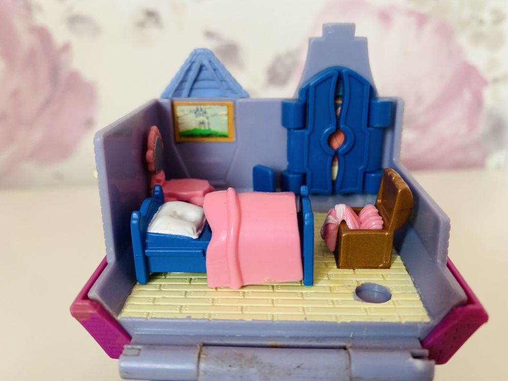Polly Pocket Bluebird Disney dom Macochy Kopciuszka