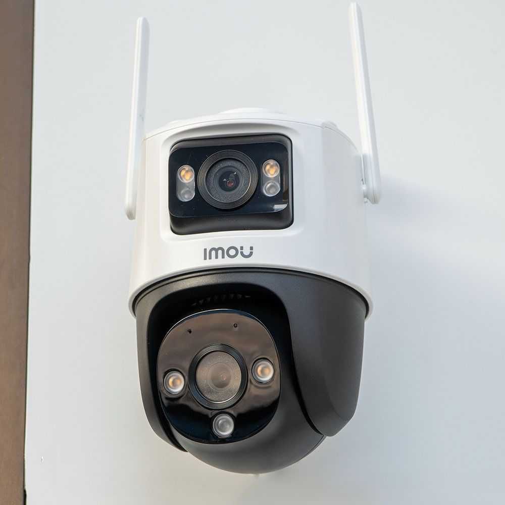 Двойная камера, уличная поворотная ip видеокамера imou cruiser dual