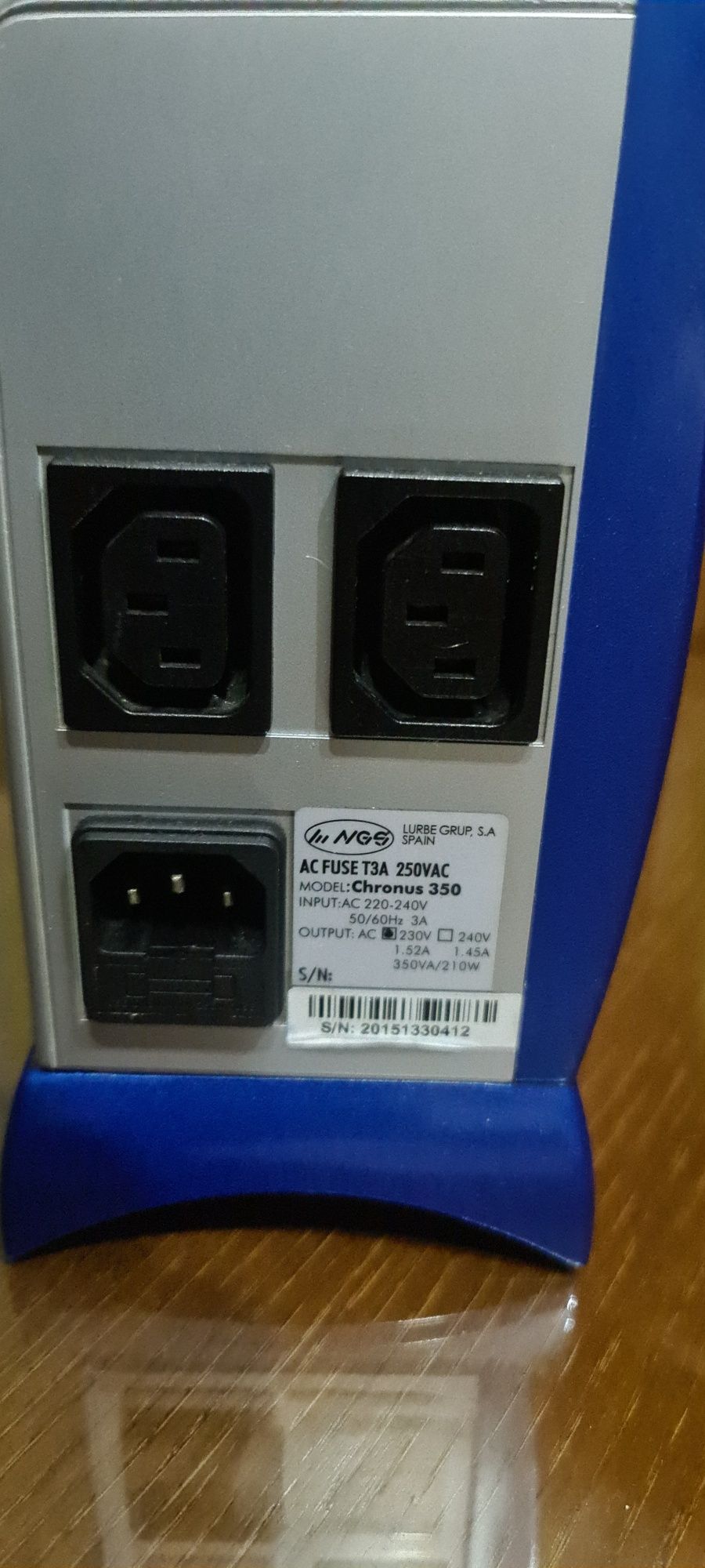 Ups Ngs 250va  210w