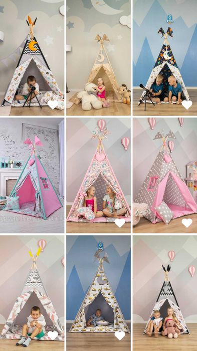 Дитячий вігвам | 35 дизайнів | Відправка сьогодні | Магазин в Києві