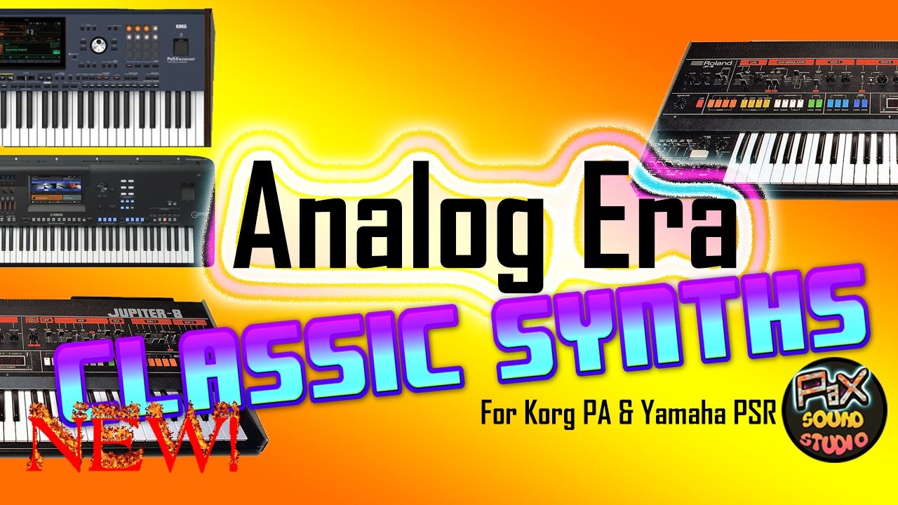 Korg Pa5x 15 brzmień synth popularne lata 80