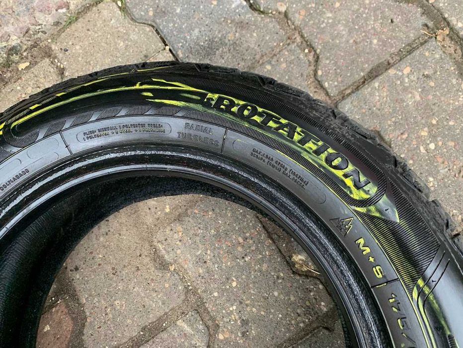 шини скати колеса 175 65 14 Dunlop 6.5 mm 2019 p 2 шт зима