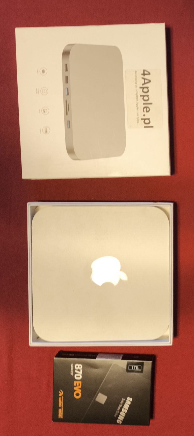 MAC mini m1 M2 stacja dokująca, hub, 1TB SSD