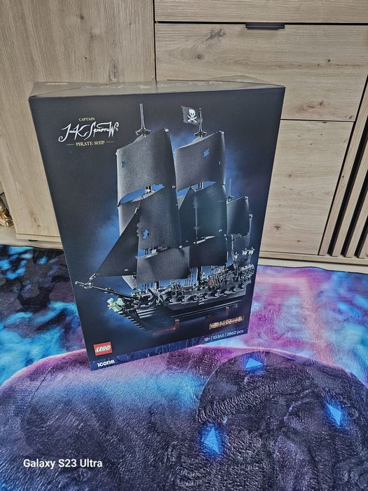 LEGO ICONS 10365 Statek piracki kapitana Jacka Sparrowa Czarna Perla