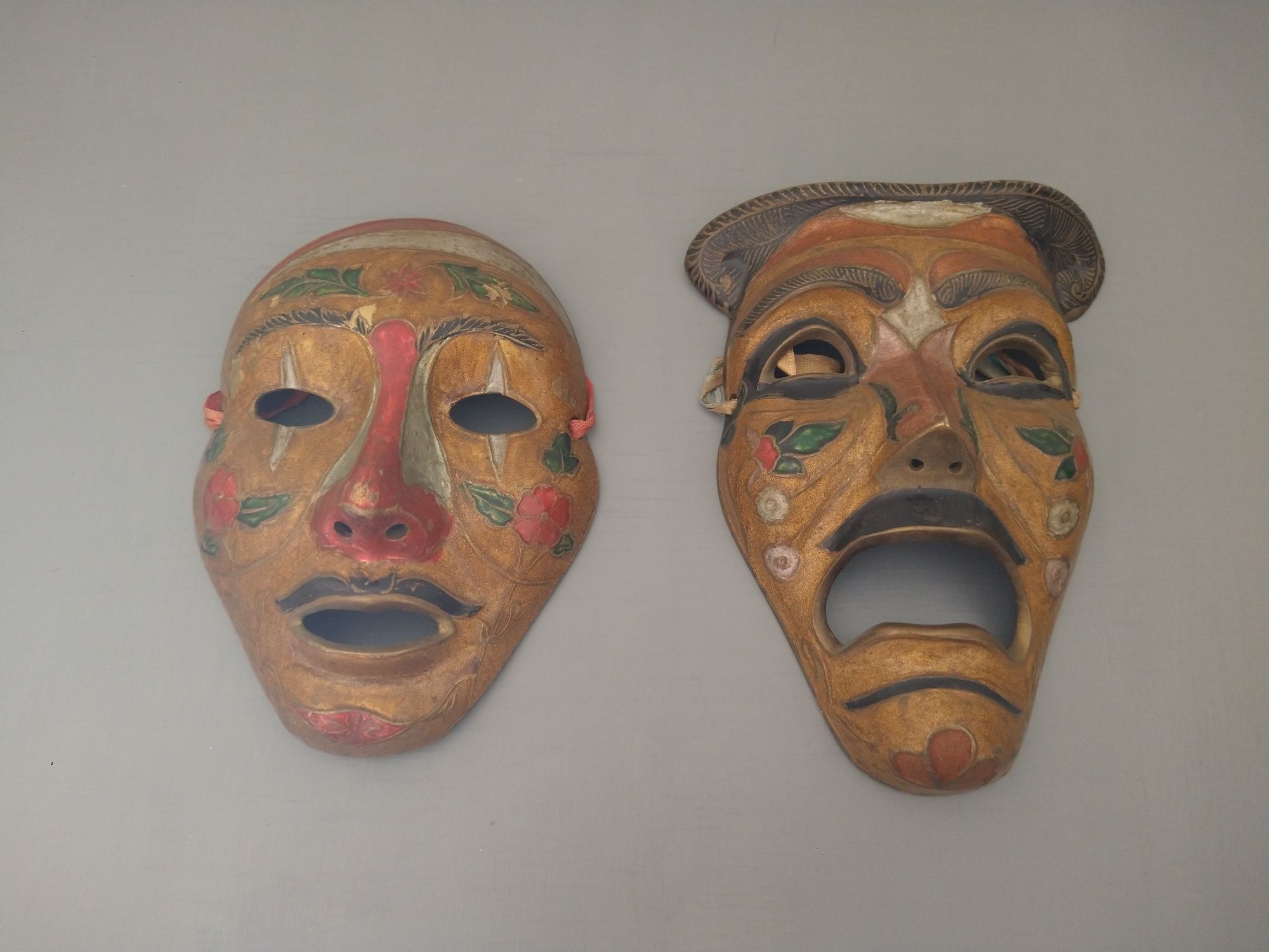 Máscaras parede carnaval