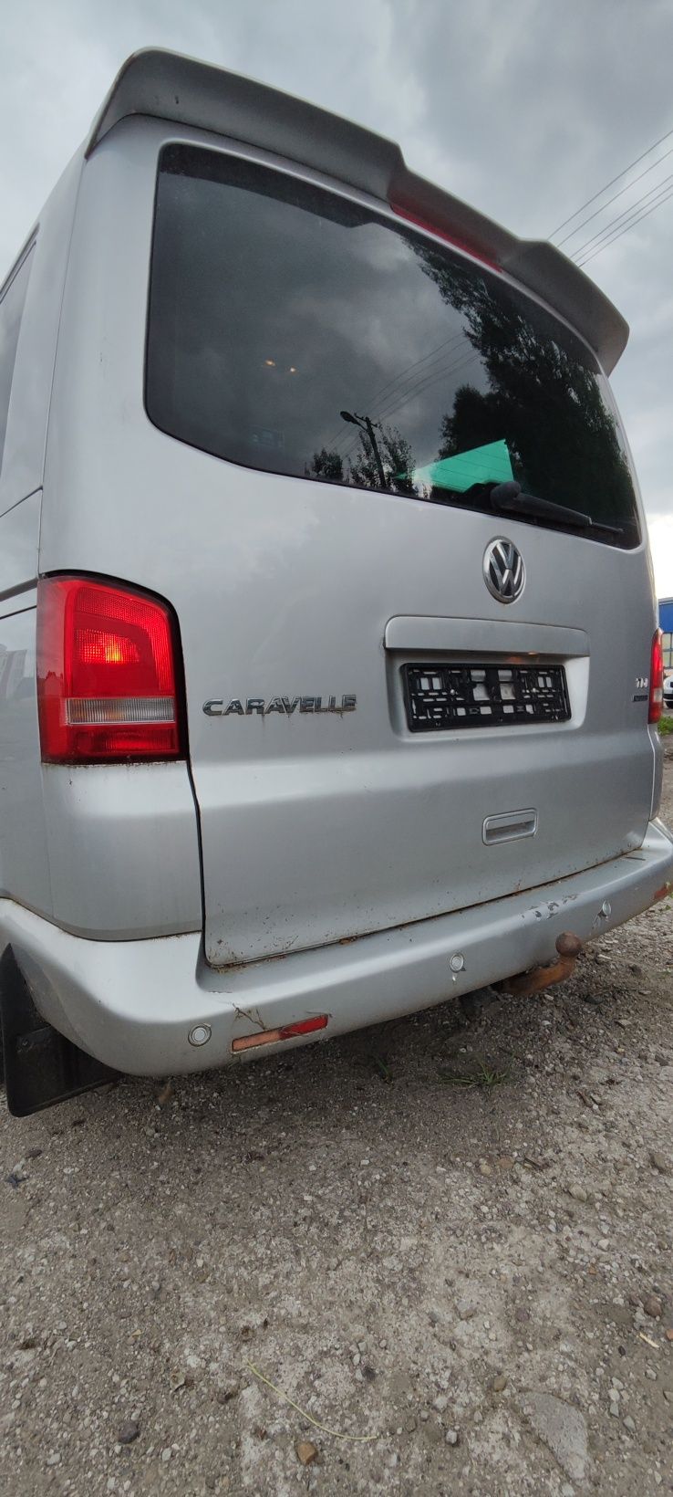 Klapa tył pokrywa bagażnika T5 caravelle