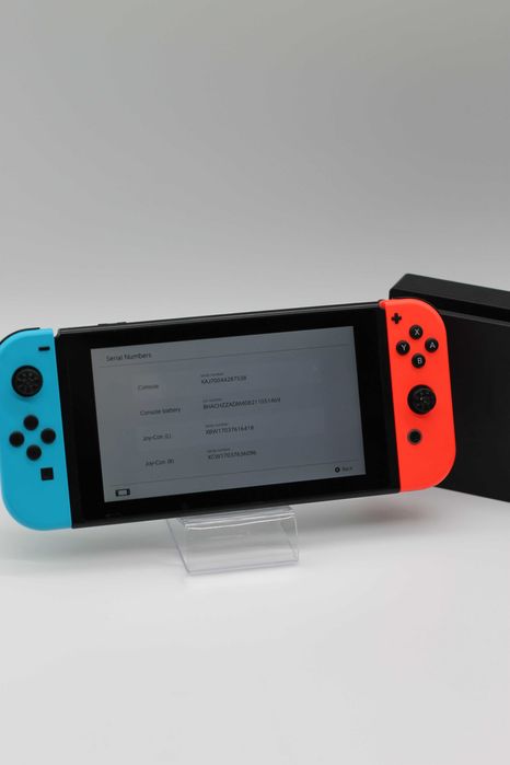 Nintendo Switch – możliwe do przerobienia, wersja EU V1