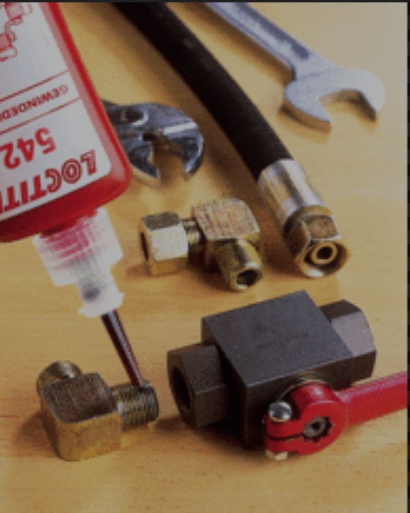 Loctite 542 klej uszczelniacz połączeń gwintowych 50 ml henkel czerwon