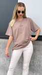 T-SHIRT damski MINIMAL Fango Oversize Uniwersalny Wys.24h