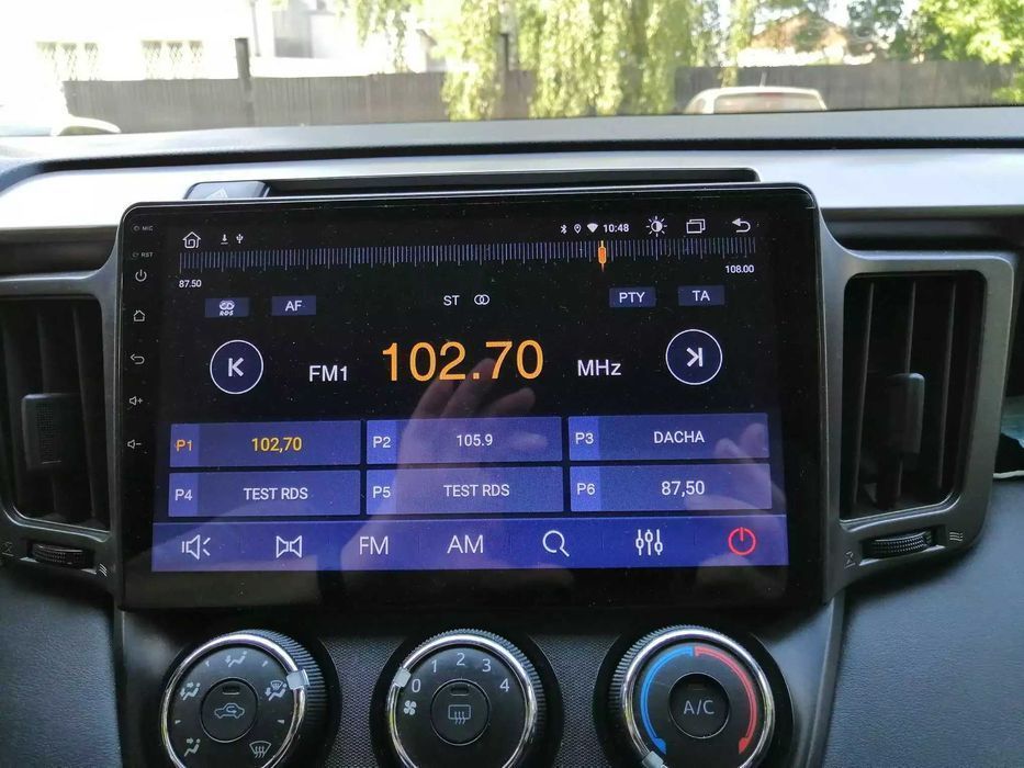 Auto Radio Toyota RAV4 Android 2Din Ano 2012 até 2018