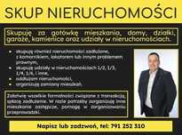 SKUP NIERUCHOMOŚCI za gotówkę. Skup udziałów. ŚLĄSK i okolice.